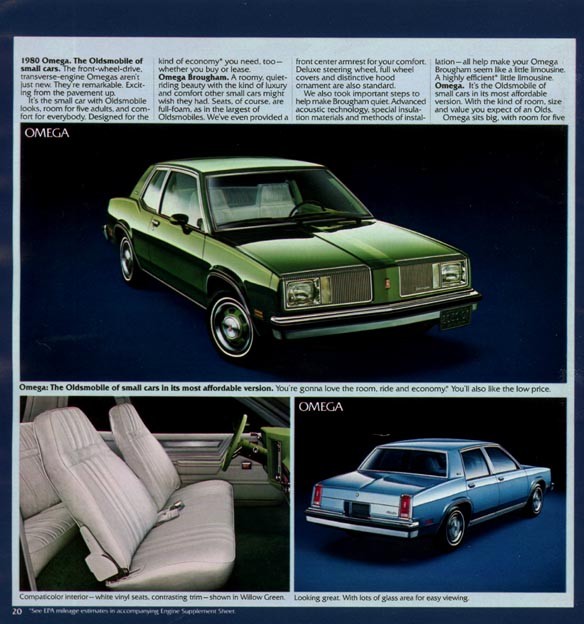 1980 Oldsmobile Mid-Size Brochure Page 19